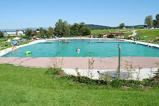 Schwimmbad in der Ferienregion Hirschenstein Bayern